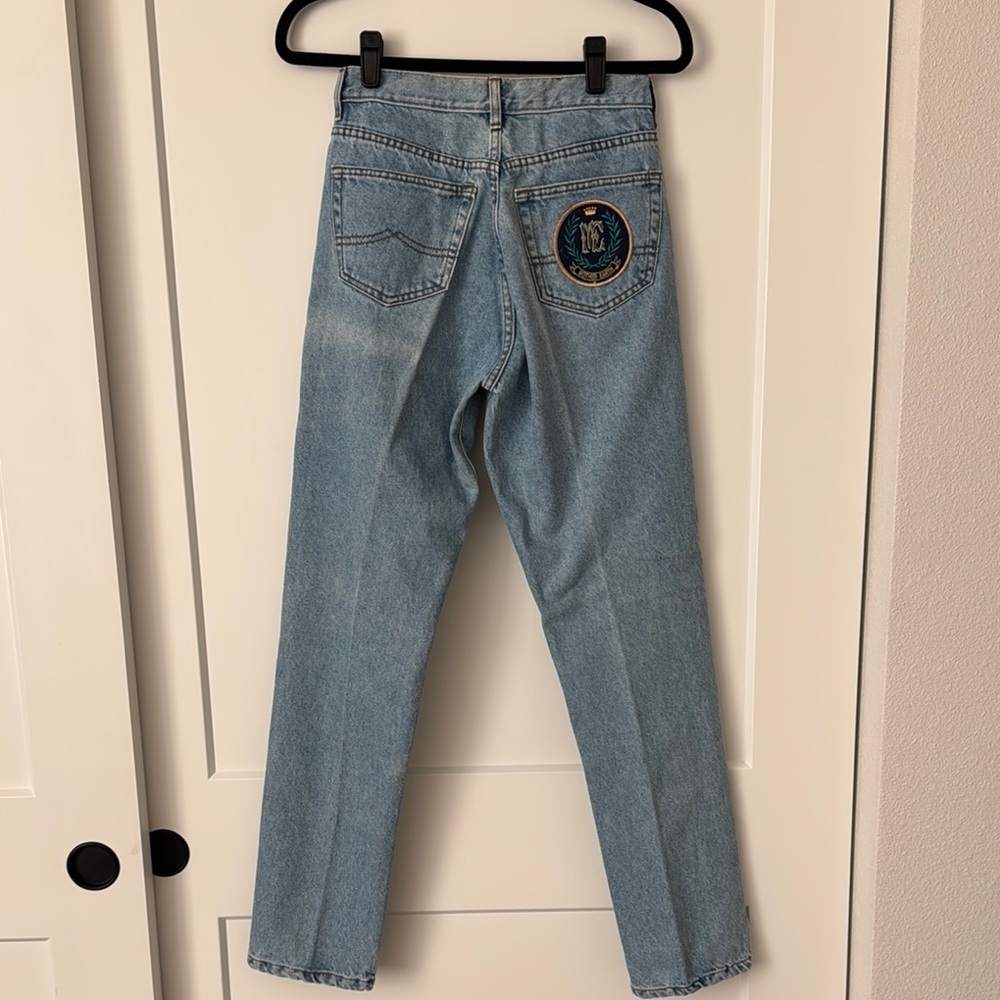Vintage 90s Custom Farlow Paris Embellished Jeans - Picture 8 of 13
